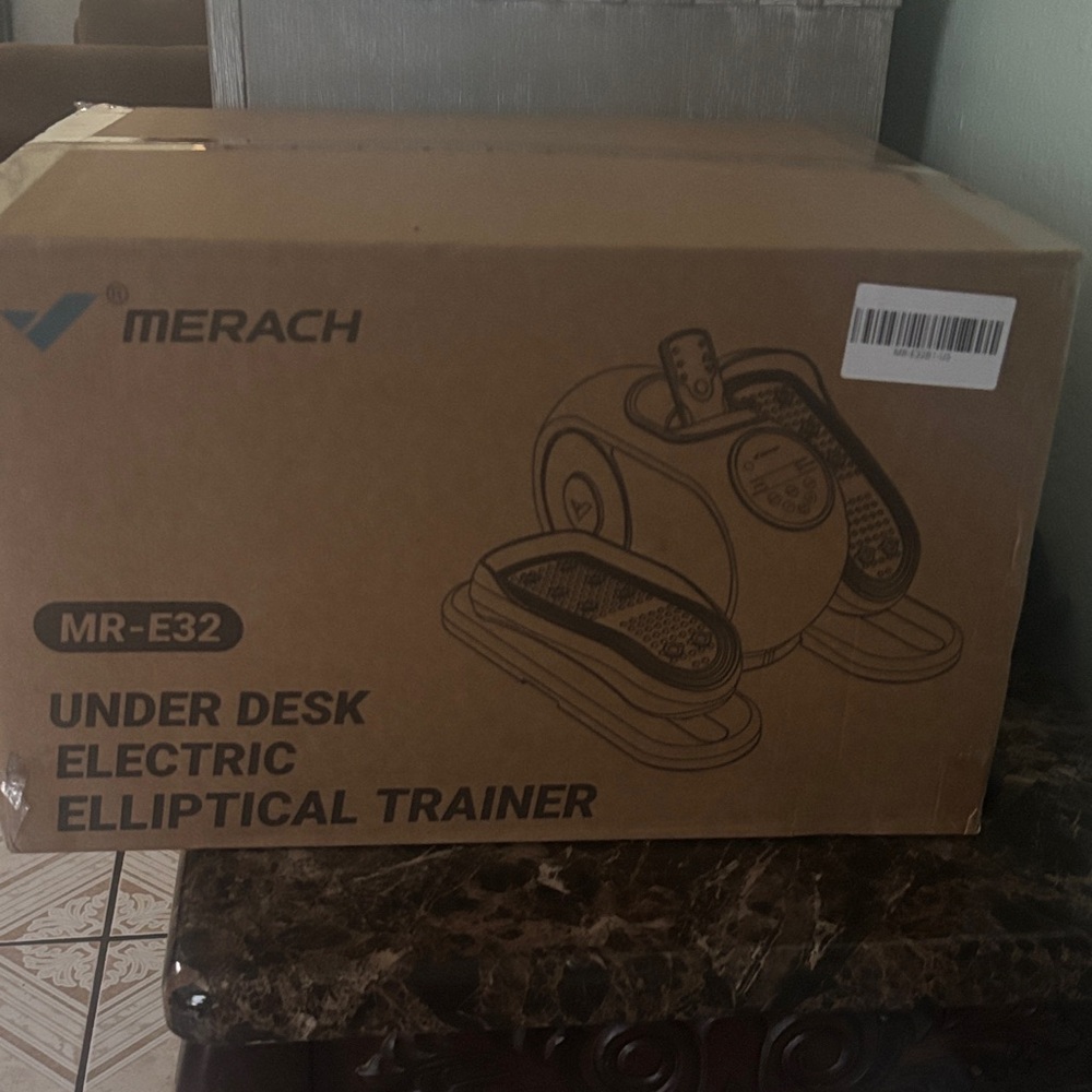 Merach Under Desk Electric Elliptical Trainer